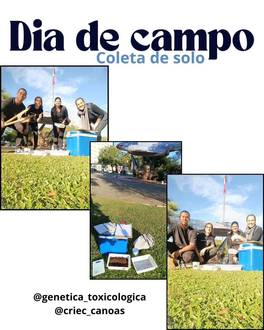 Dia de Campo: Coleta de Solo em Pontos Estratégicos de Canoas